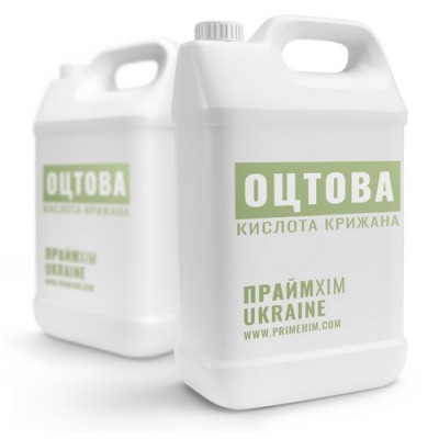 Оцтова кислота 80% – харчова та технічна від ПраймХІМ